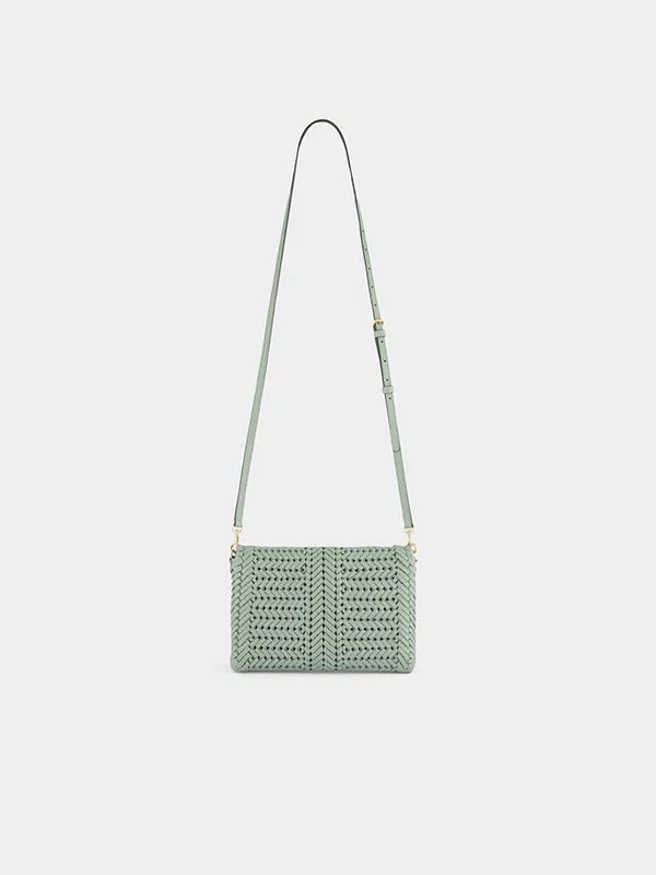 Neeson Cross Body in Moss