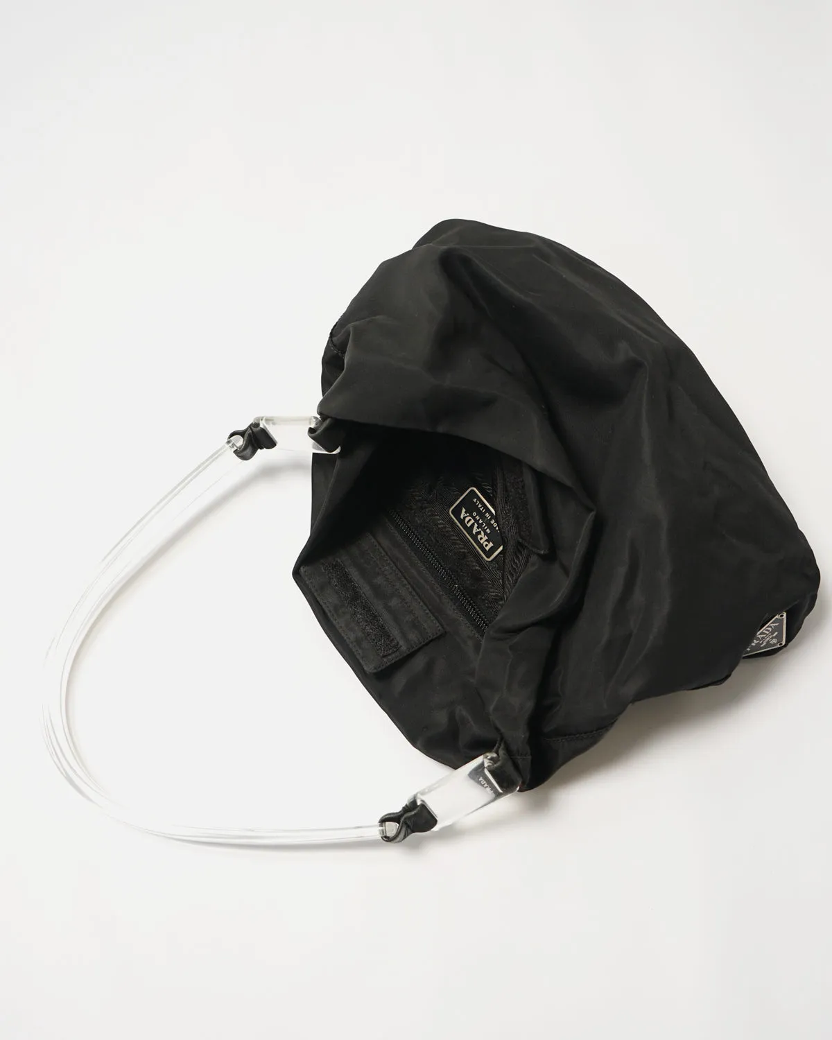 Nylon Bag w/ Clear Handle