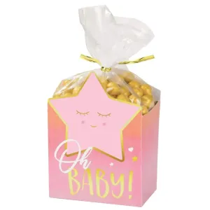 Oh Baby Girl Favour Box Kit - 8 Pkt