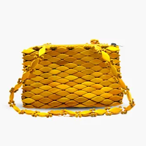 Paris Mini Shoulder Bag - Yellow