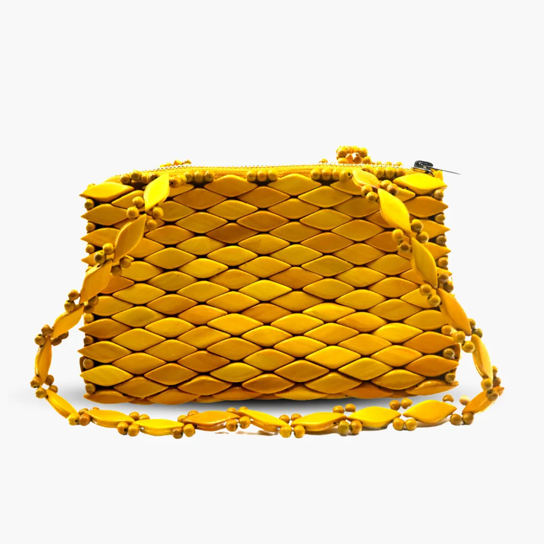 Paris Mini Shoulder Bag - Yellow