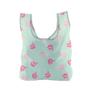 Pink Shaka Eco Tote Bag