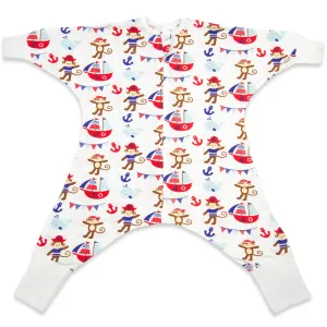 Pirate Monkey Flying Squirrel Pajama