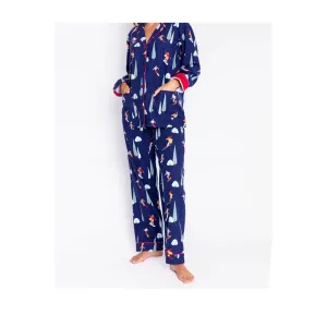 PJ Salvage Women's Skiers PJ Set in Navy