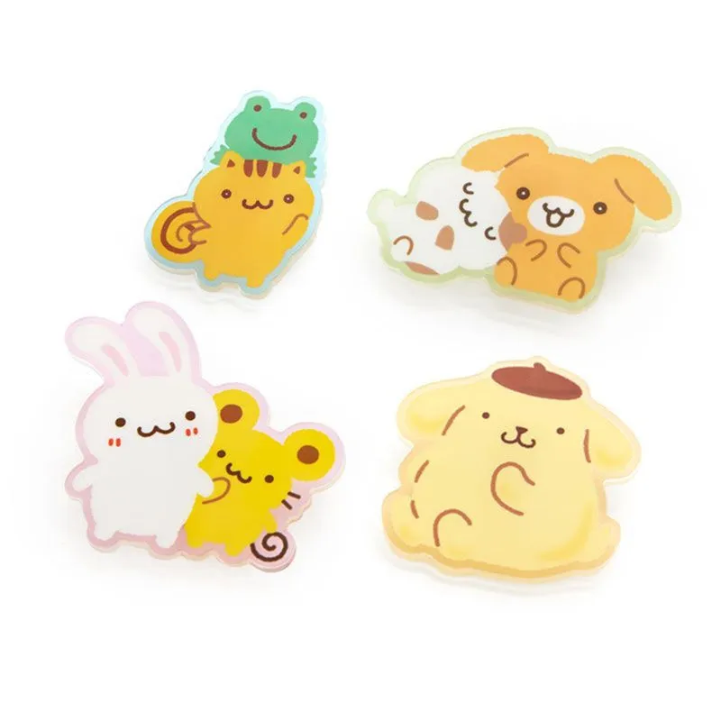 Pompompurin Team Pudding Clip Set