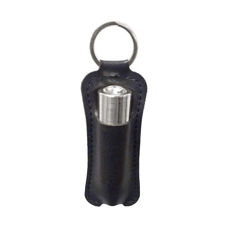 Power Bullet First Class 6cm Rechargeable w Crystal Silver