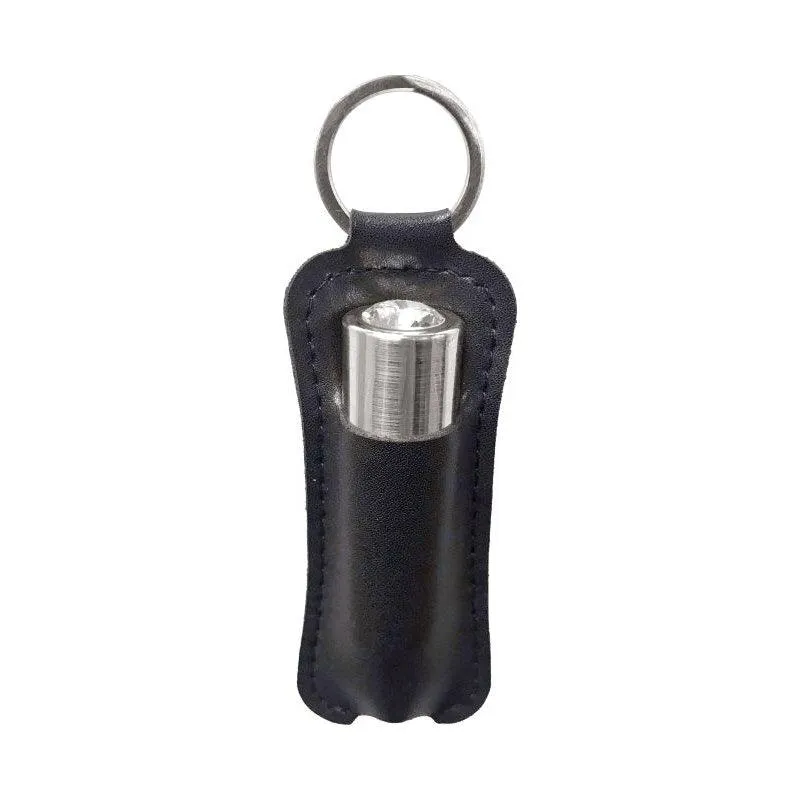 Power Bullet First Class 6cm Rechargeable w Crystal Silver