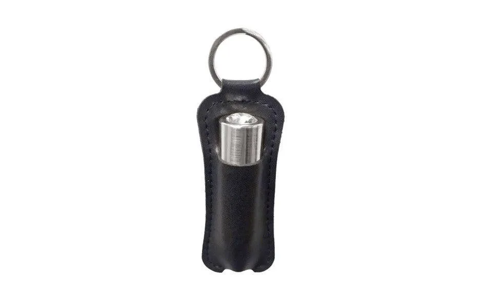 Power Bullet First Class 6cm Rechargeable w Crystal Silver