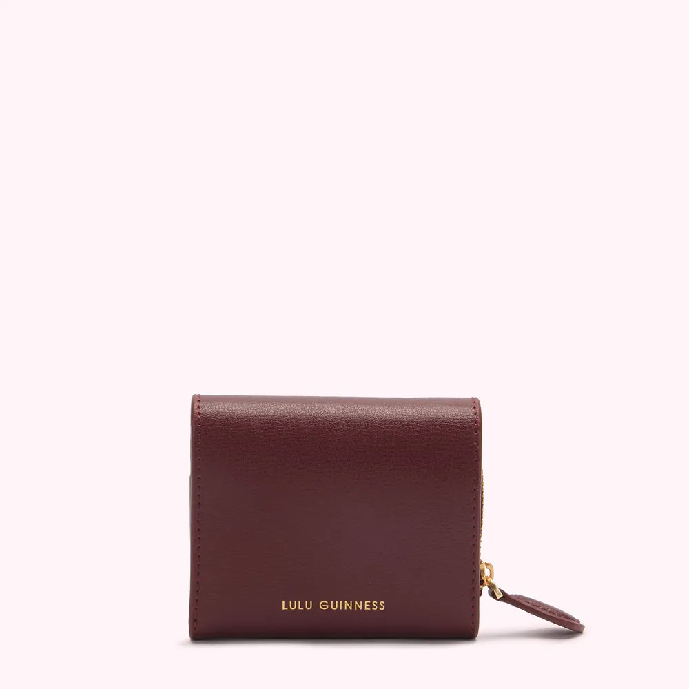 ROSEWOOD LEATHER JODIE WALLET