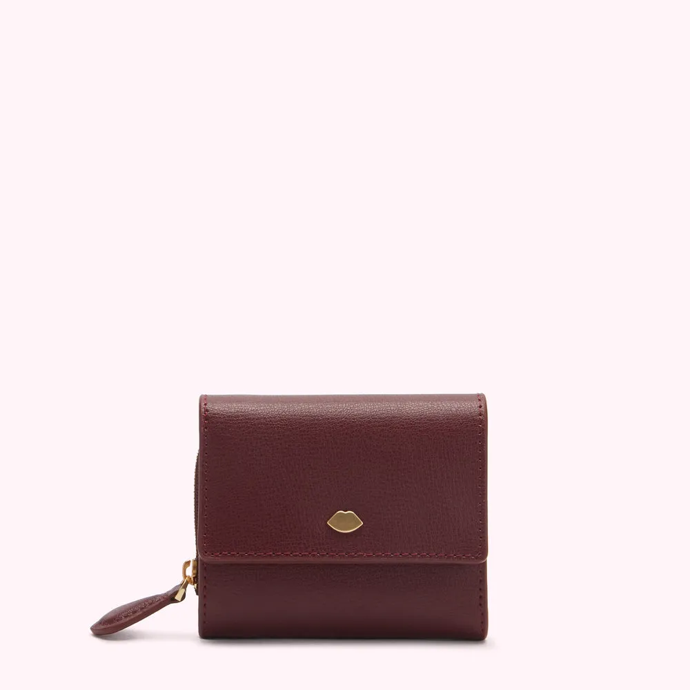 ROSEWOOD LEATHER JODIE WALLET