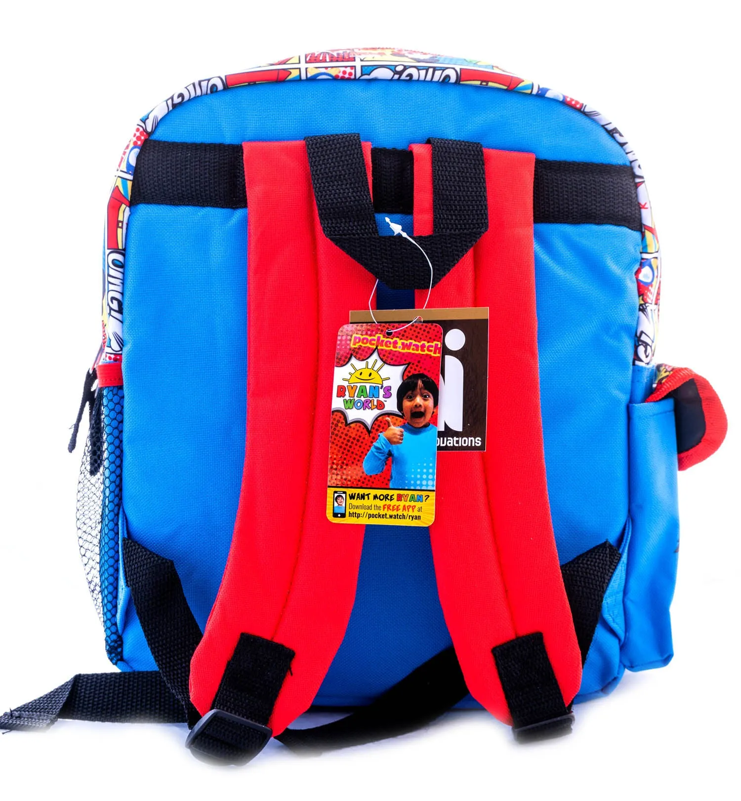 Ryan's World Backpack Small 12 inch Zap