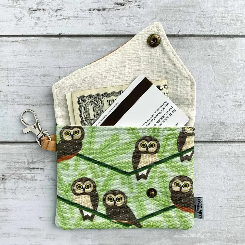 Saw-whet Owl Snap Wallet