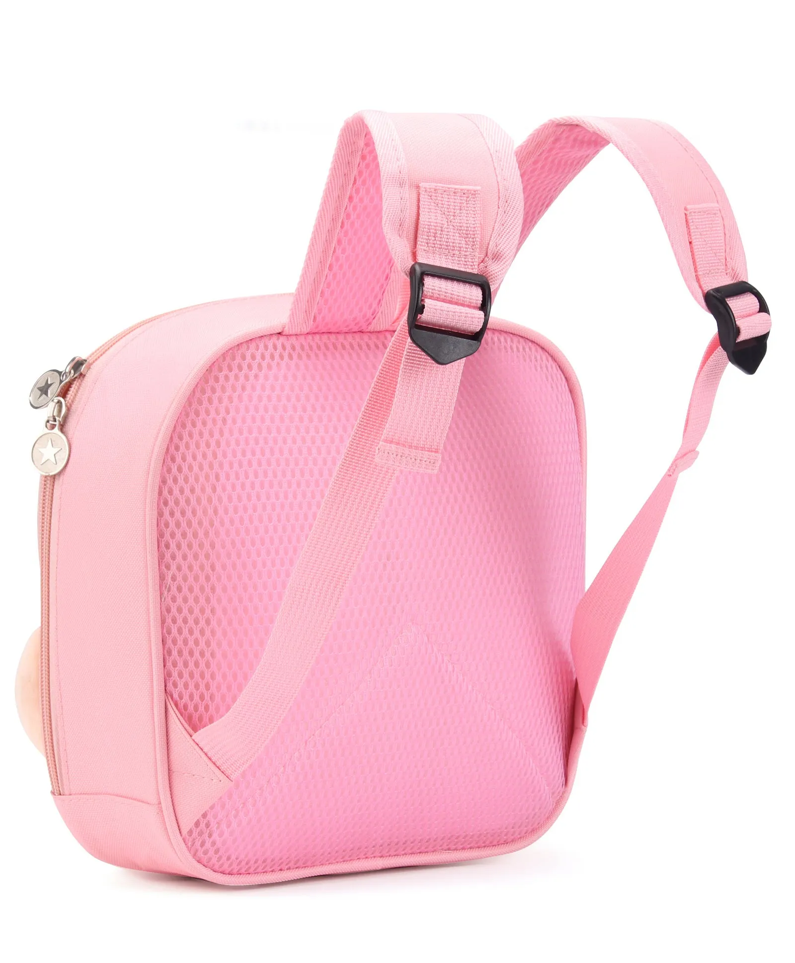 Sheep Design 3D Hard Case Backpack - Beige & Pink