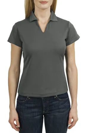 Sport-Tek - Ladies Dri-Mesh V-Neck Sport Shirt.  L469