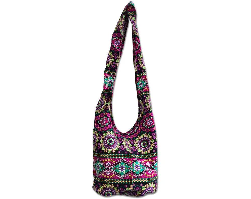 Star Burst Print Purse Handbag Tote Sling Bag