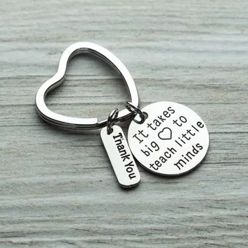 Teacher Keychain and Card Gift Set