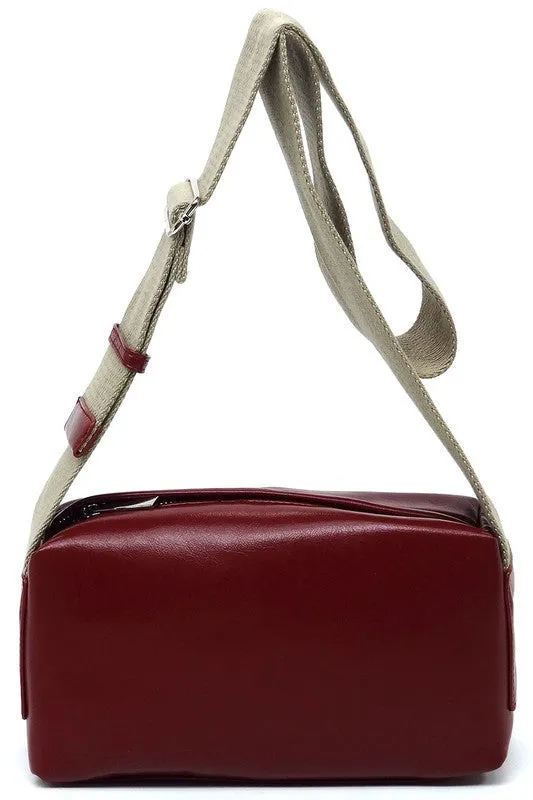 TEEK - Wide Guitar Strap Boxy Crossbody Bag