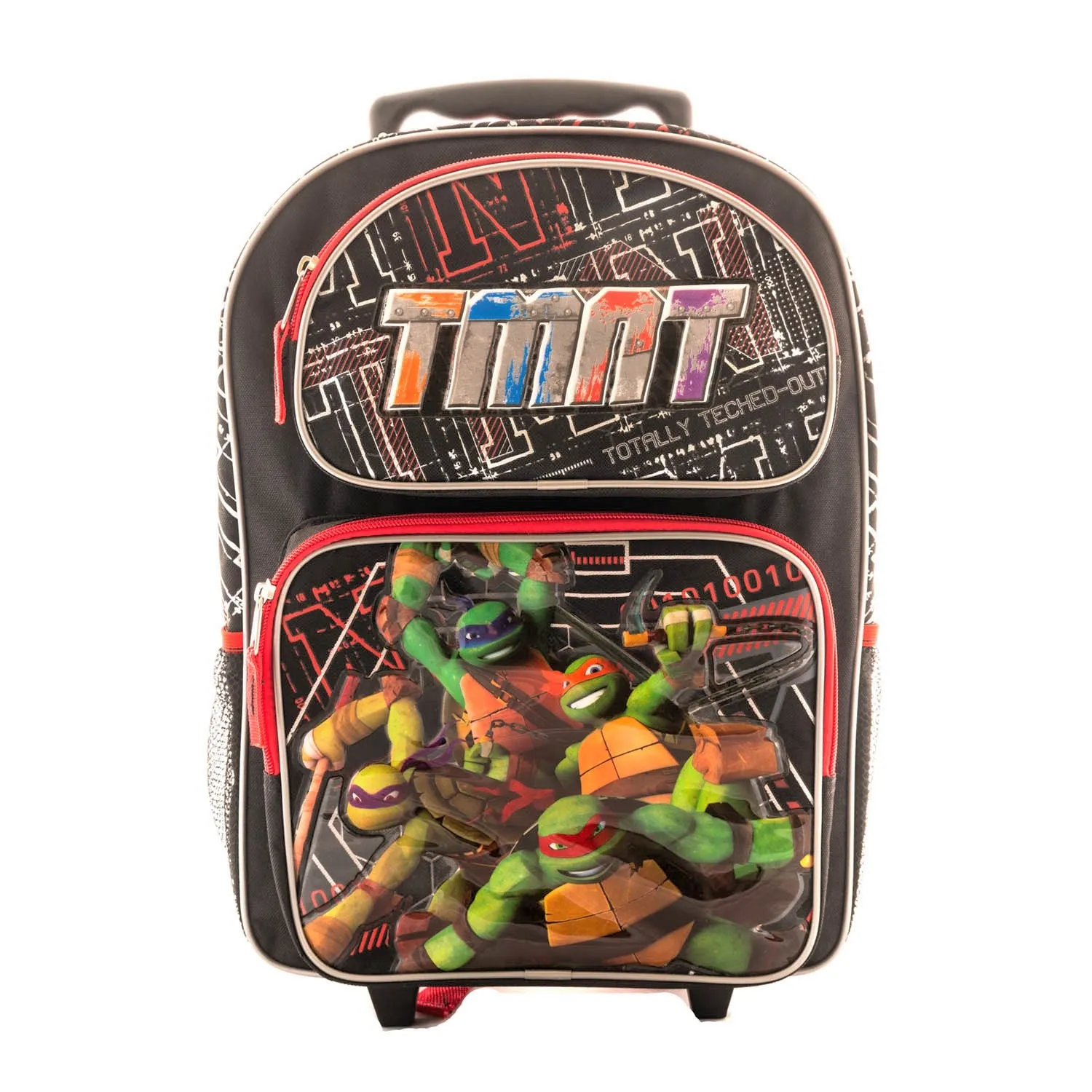 Teenage Mutant Ninja Turtles Backpack Rolling Large 16 inch