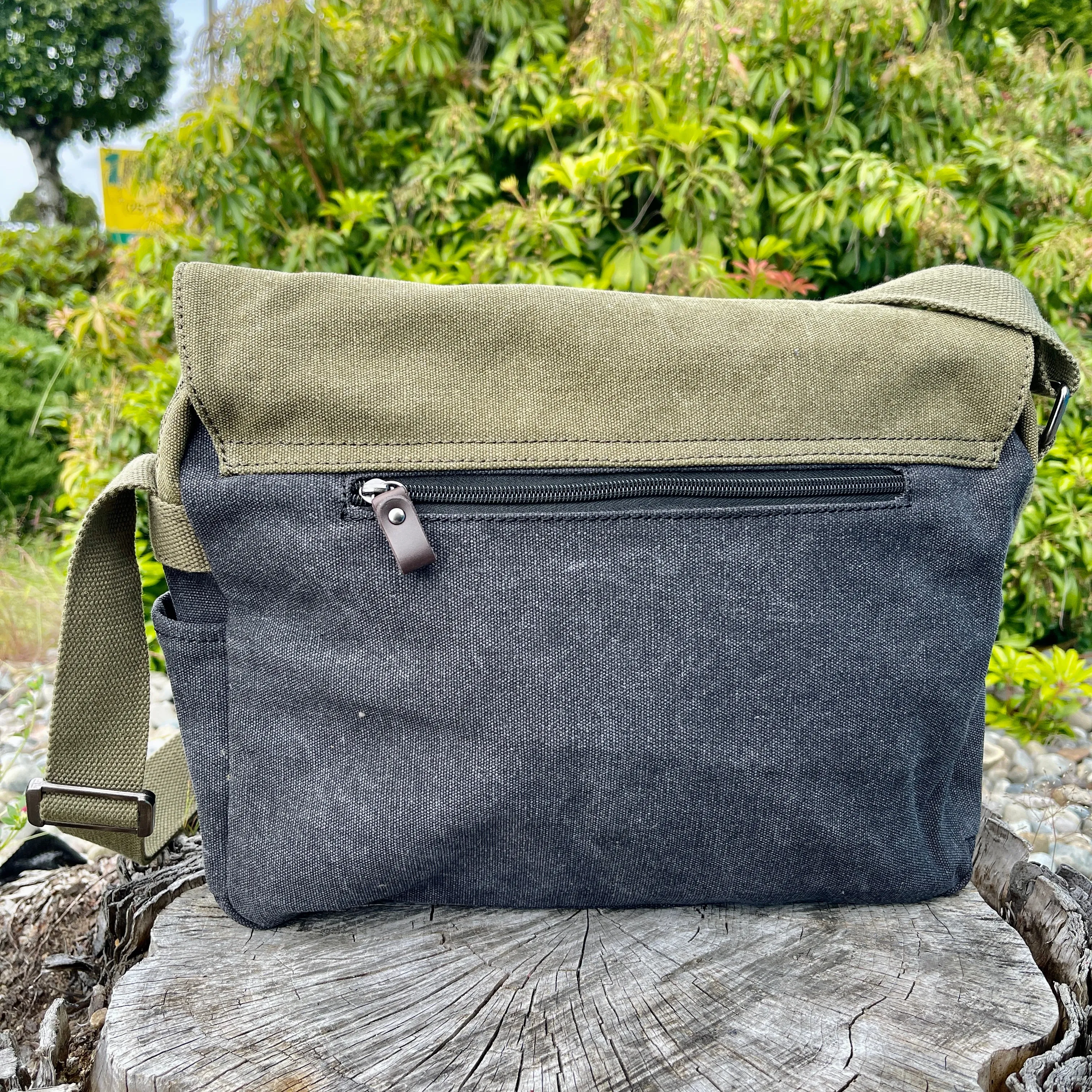 Two Tone Canvas Bag