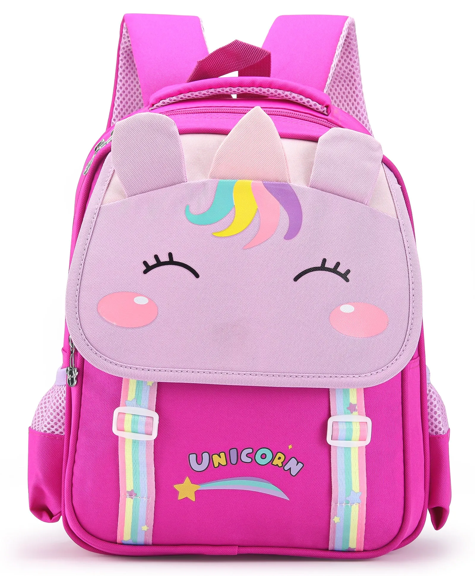 Unicorn Design Backpack - Purple