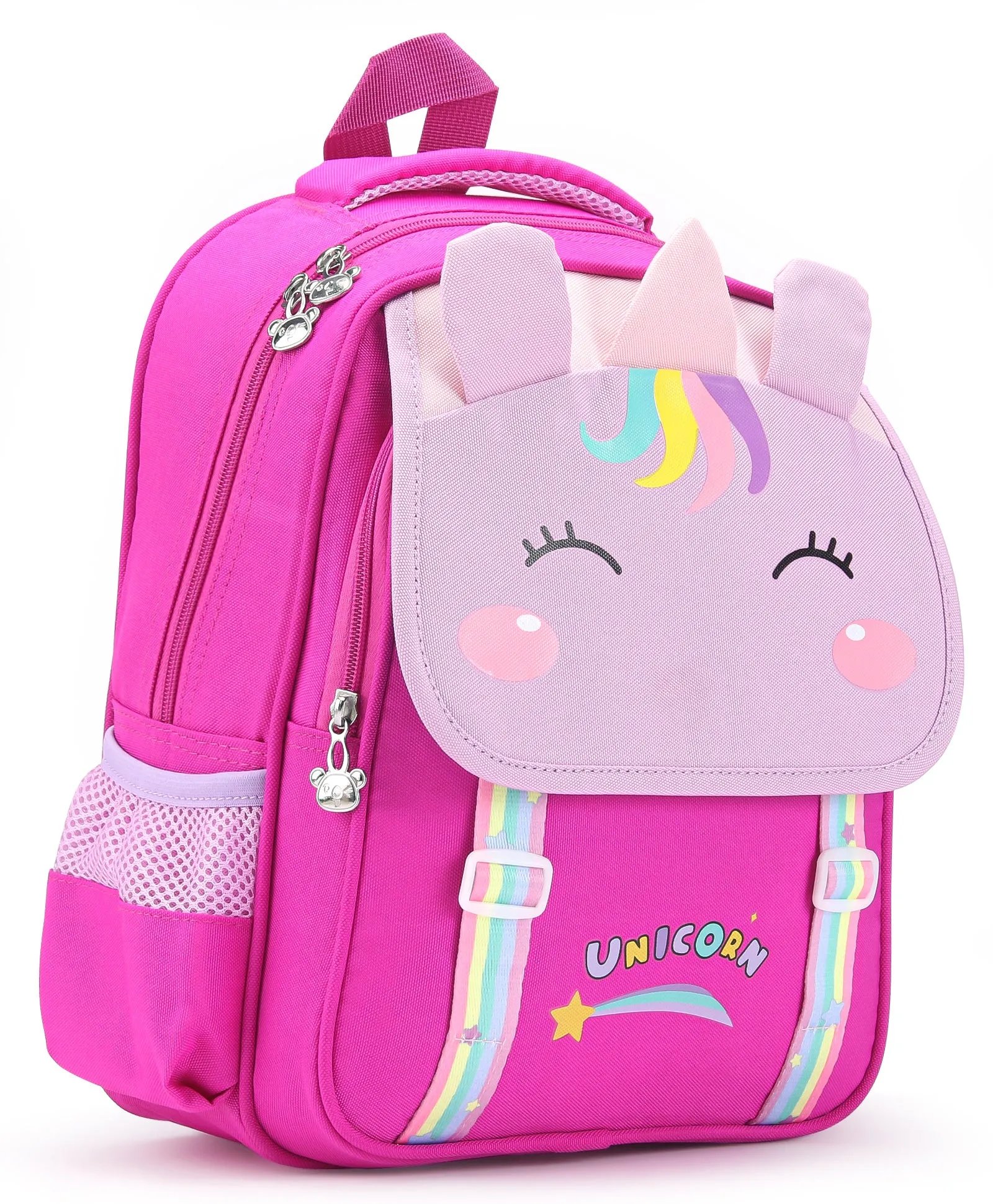 Unicorn Design Backpack - Purple