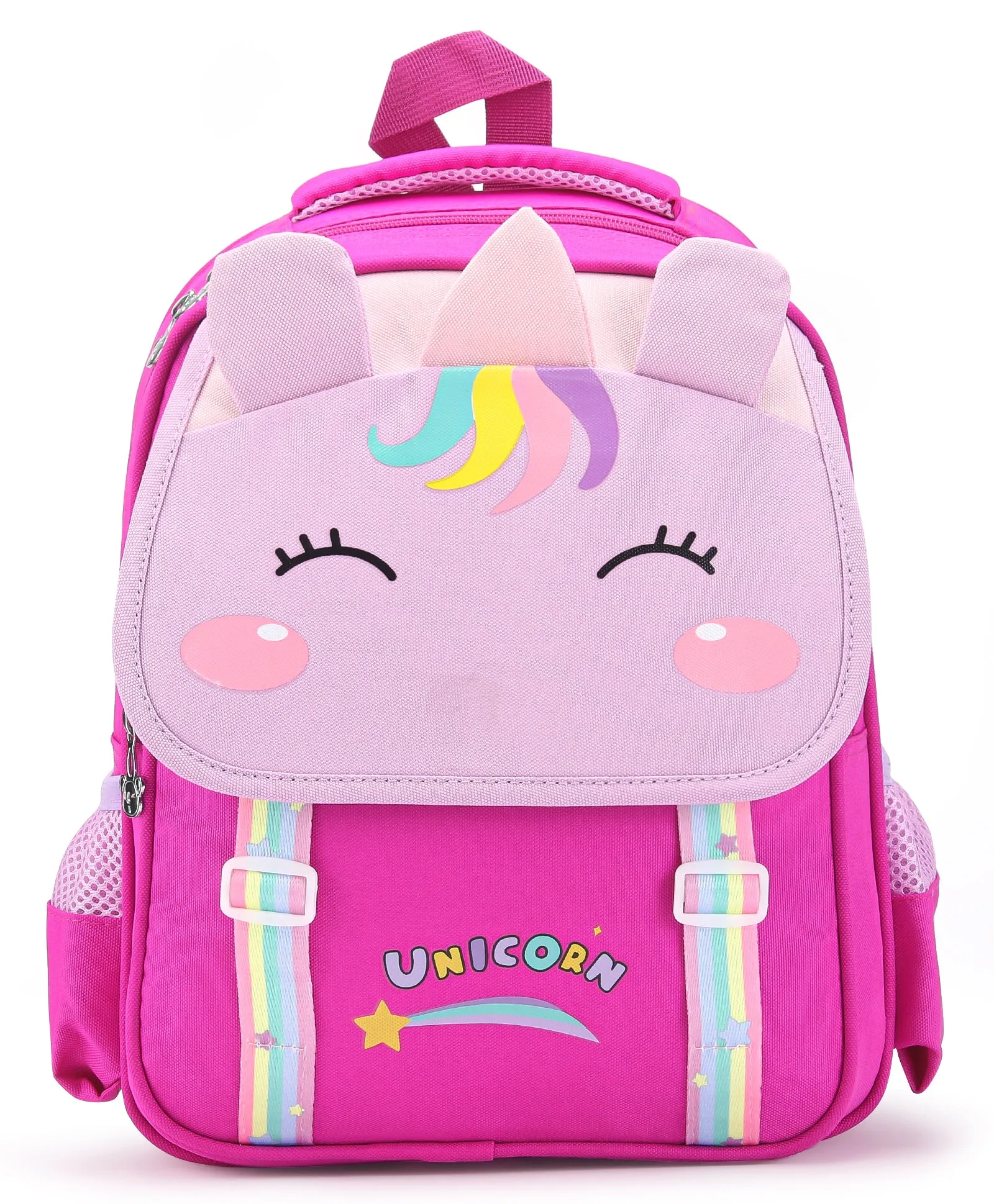 Unicorn Design Backpack - Purple