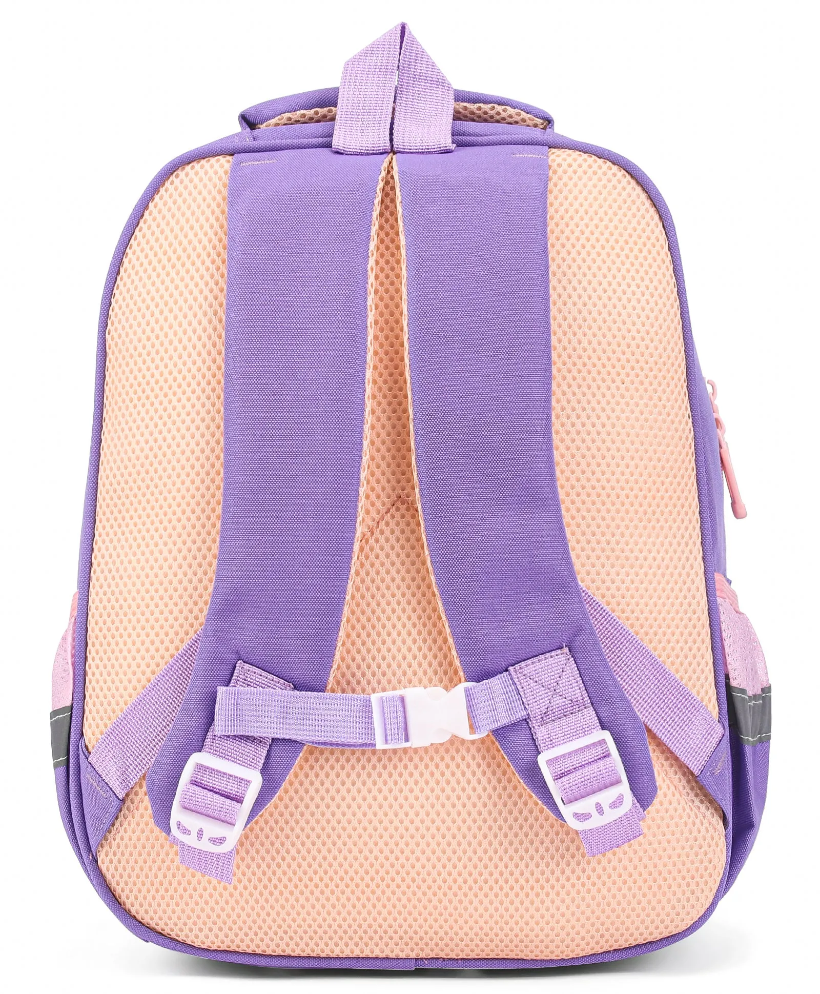 Unicorn& Balloons Print Backpack - Purple