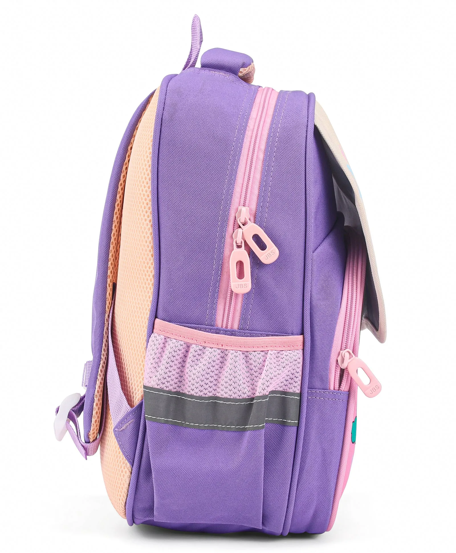 Unicorn& Balloons Print Backpack - Purple