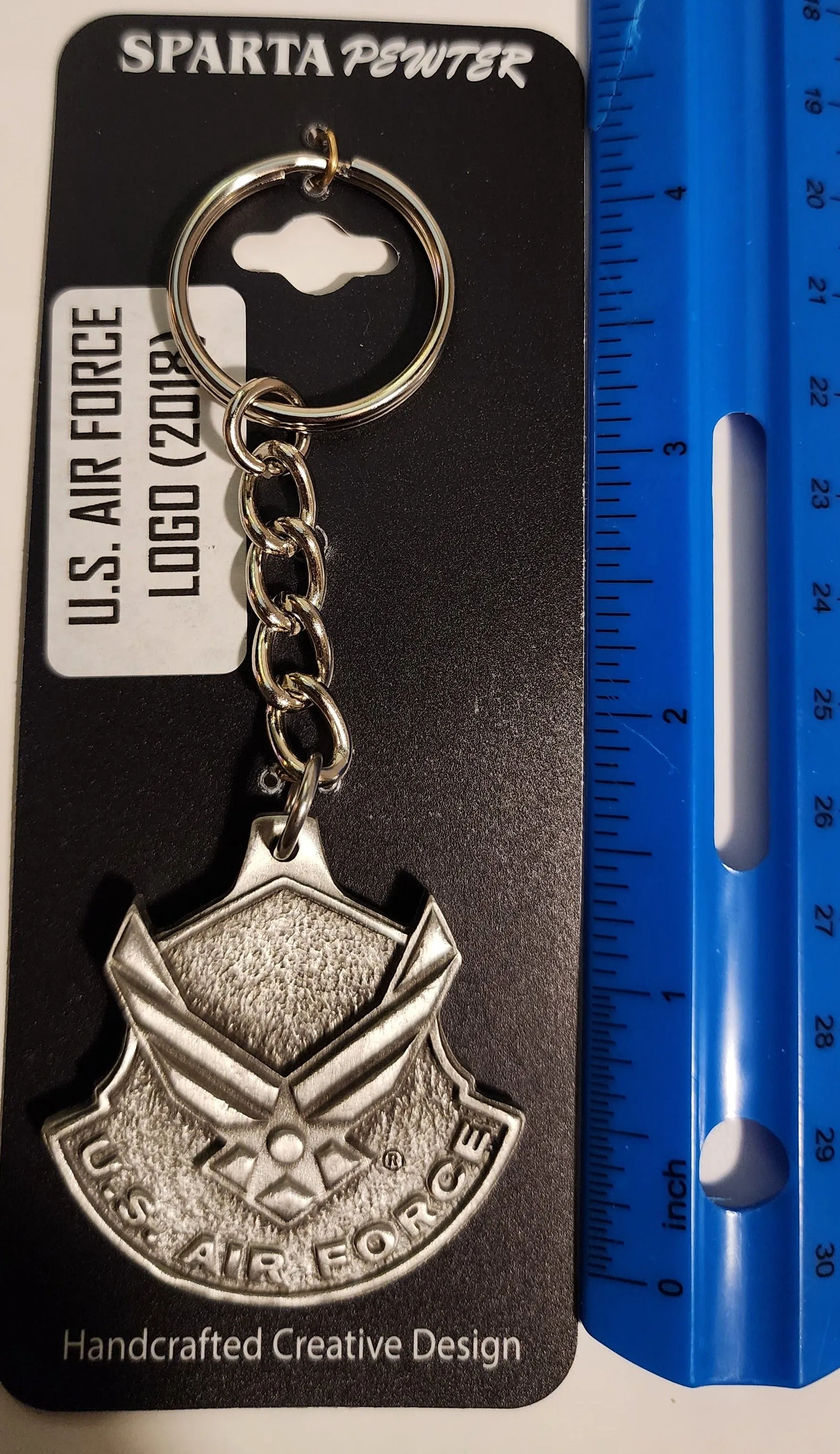 U.S. Air Force Logo (USAF) (2018) Pewter Keychain