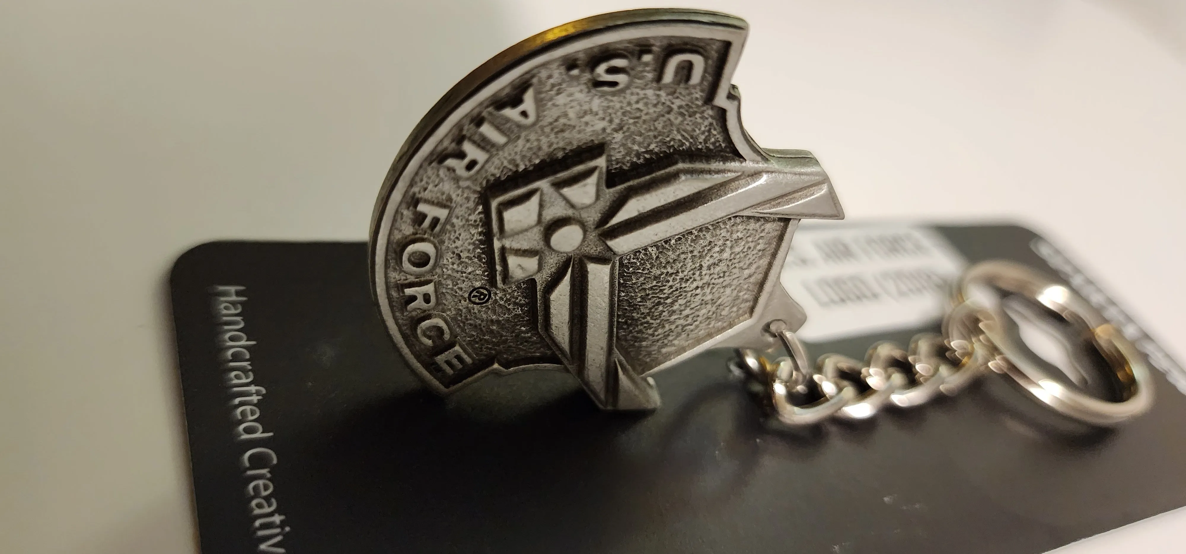 U.S. Air Force Logo (USAF) (2018) Pewter Keychain