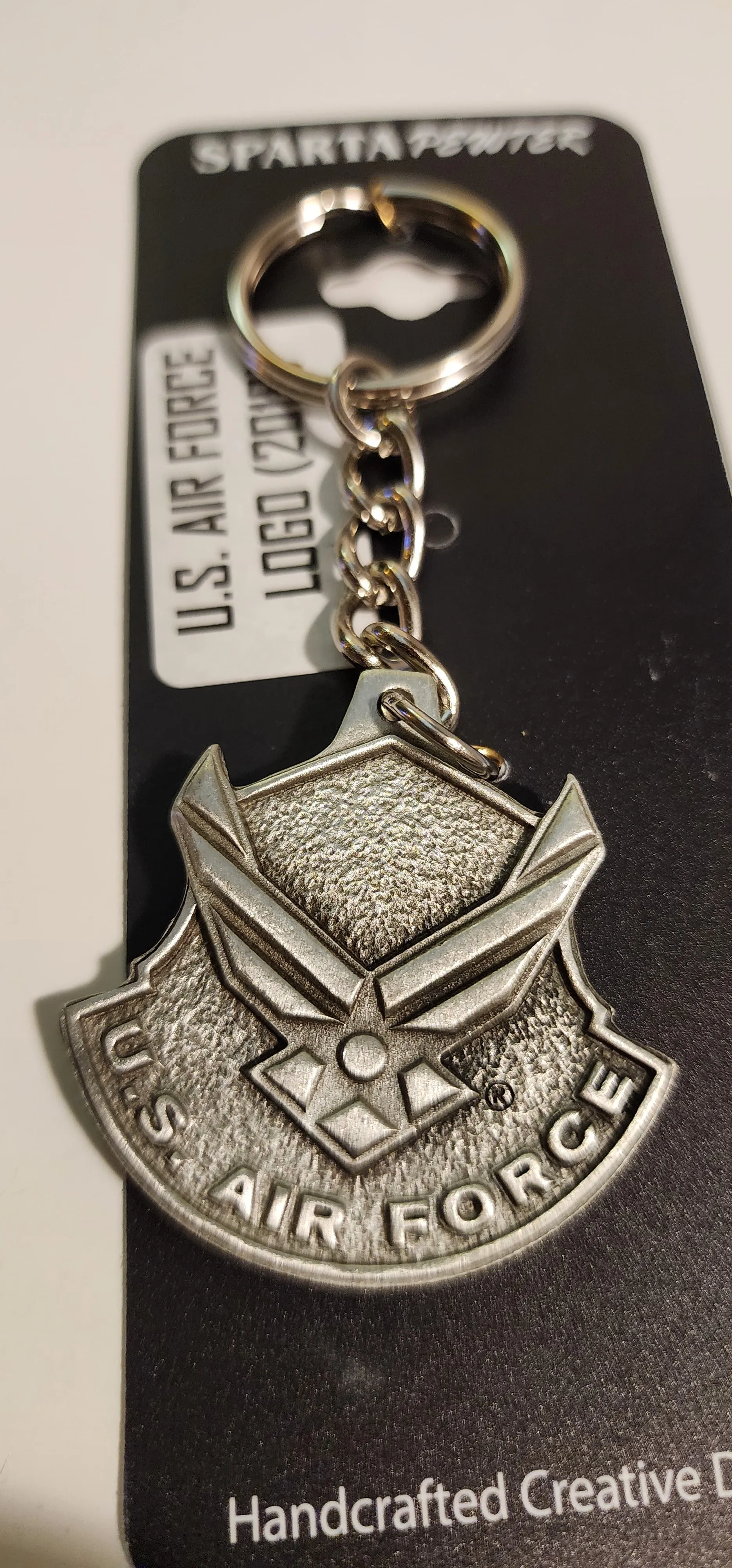 U.S. Air Force Logo (USAF) (2018) Pewter Keychain