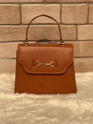 Versatile Amphibian Mini Handbag “Brown